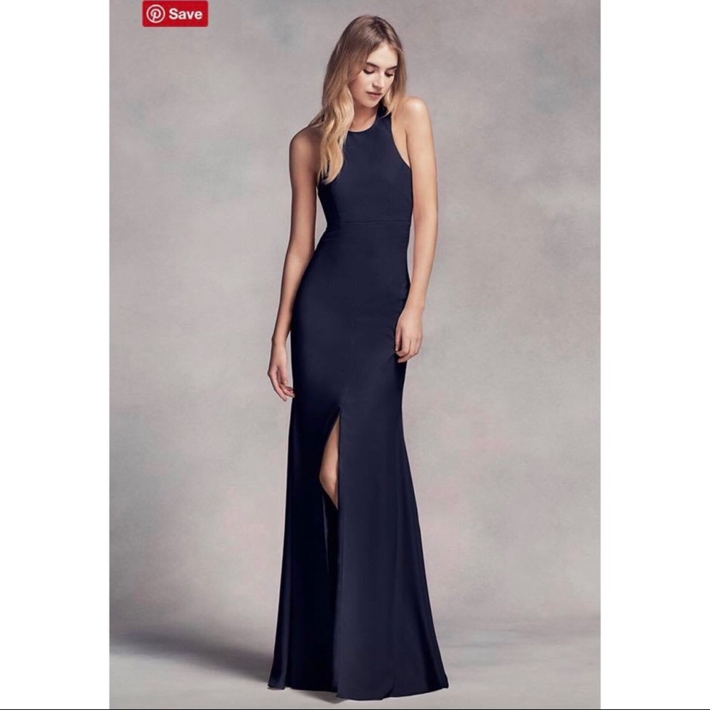 Navy Vera Wang gown